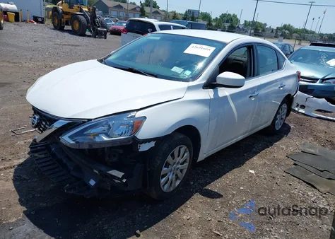 2017 Nissan Sentra Sv из США, поврежденный, VIN 3N1AB7AP2HY331301